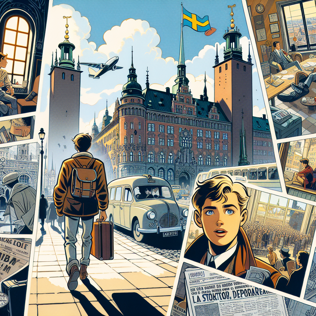 Departure Through Reflection: Stockholm in the Rearview