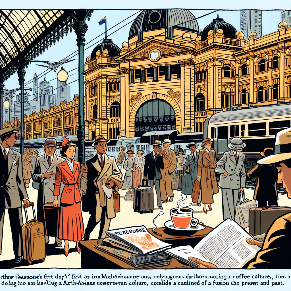 Arrival at the Edge of the World: First Glimpses of Melbourne