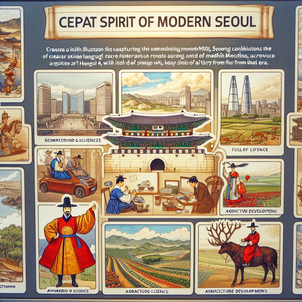 The Legacy of King Sejong the Great in Modern Seoul