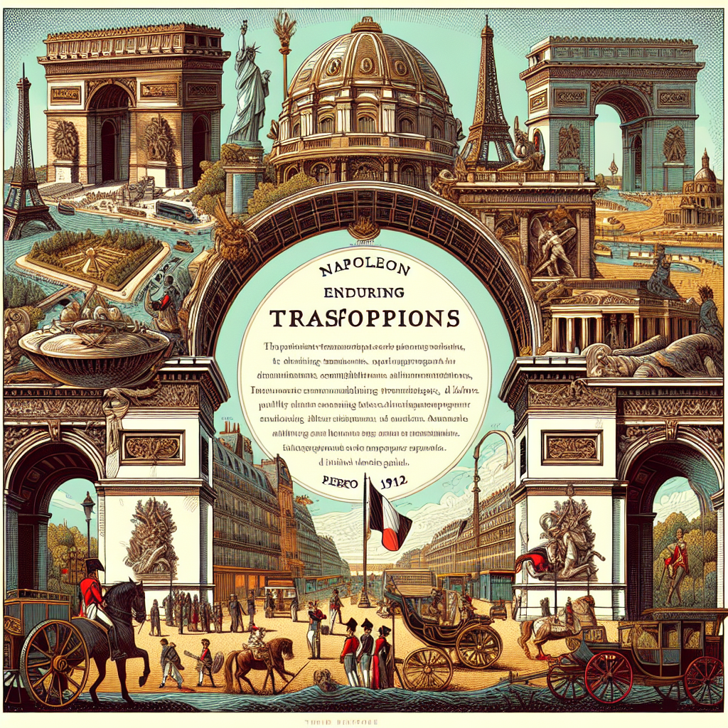 The Legacy of Napoleon Bonaparte: Shaping the Parisian Landscape